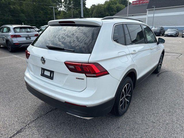 used 2021 Volkswagen Tiguan car, priced at $23,000