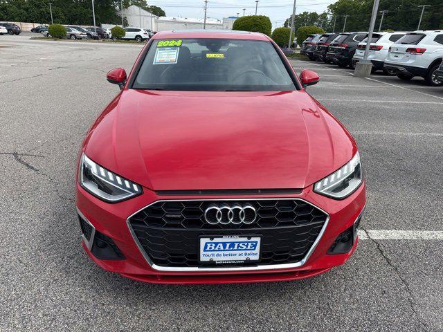 used 2024 Audi A4 car, priced at $34,500