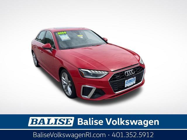 used 2024 Audi A4 car, priced at $31,500