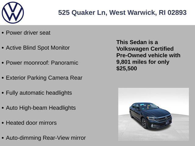 used 2024 Volkswagen Jetta car, priced at $25,500