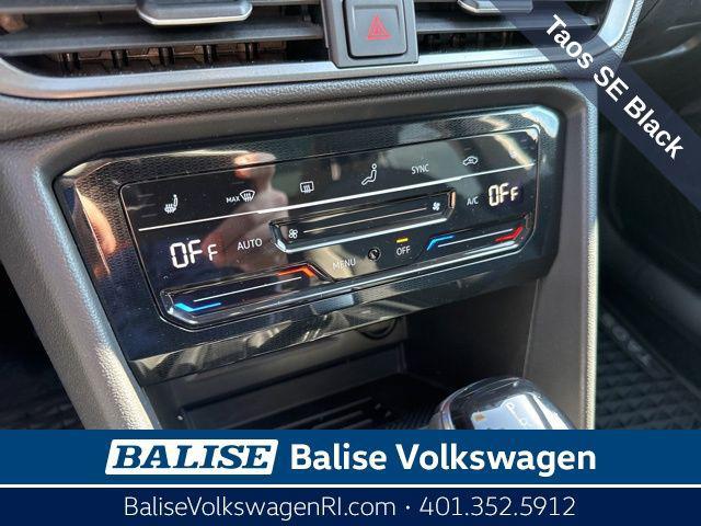 new 2025 Volkswagen Taos car, priced at $33,174
