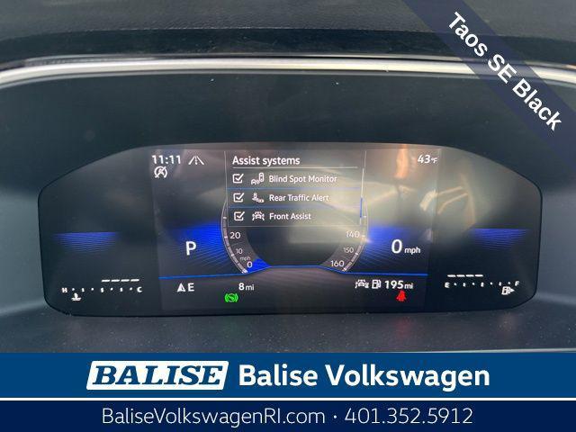 new 2025 Volkswagen Taos car, priced at $33,174