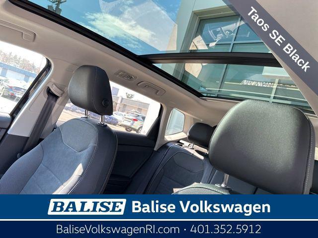 new 2025 Volkswagen Taos car, priced at $33,174