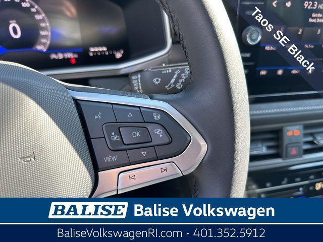 new 2025 Volkswagen Taos car, priced at $33,174