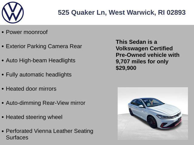used 2025 Volkswagen Jetta GLI car, priced at $29,900