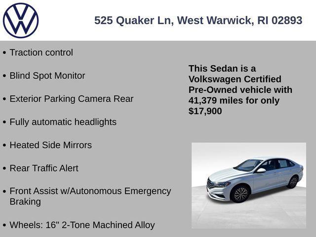 used 2021 Volkswagen Jetta car, priced at $17,900