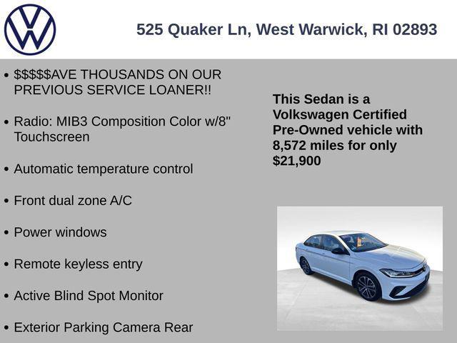 used 2025 Volkswagen Jetta car, priced at $21,900