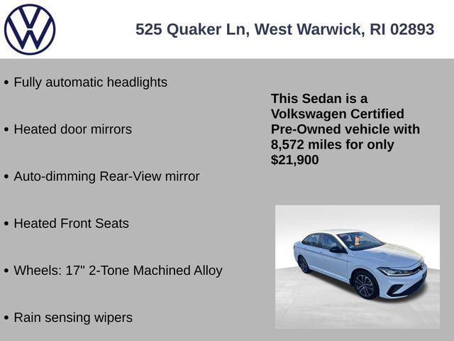 used 2025 Volkswagen Jetta car, priced at $21,900
