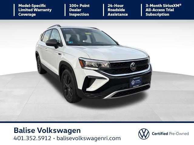 used 2022 Volkswagen Taos car, priced at $21,900