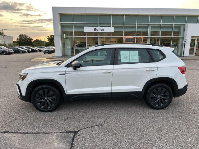 used 2022 Volkswagen Taos car, priced at $21,000