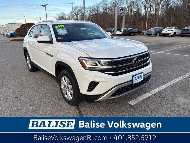 used 2021 Volkswagen Atlas Cross Sport car, priced at $22,500