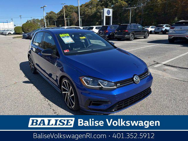 used 2018 Volkswagen Golf R car, priced at $30,500