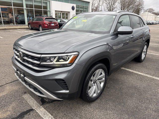 used 2021 Volkswagen Atlas Cross Sport car, priced at $25,500