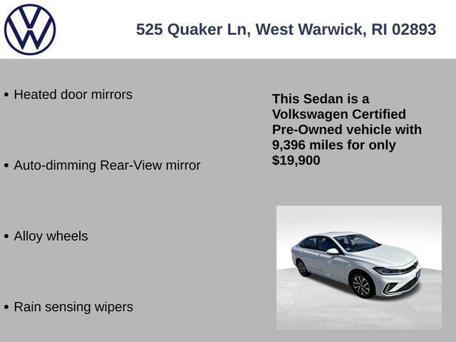 used 2025 Volkswagen Jetta car, priced at $19,900