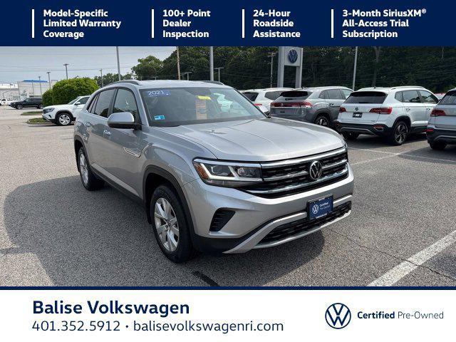 used 2021 Volkswagen Atlas Cross Sport car, priced at $23,000