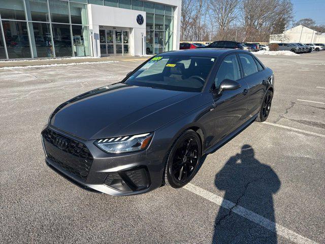 used 2021 Audi A4 car, priced at $28,500