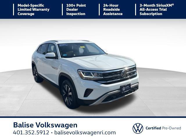 used 2021 Volkswagen Atlas Cross Sport car, priced at $22,500