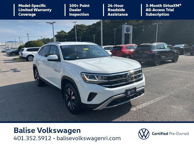 used 2021 Volkswagen Atlas Cross Sport car, priced at $22,500
