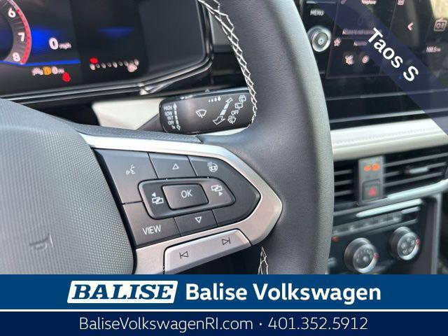 new 2025 Volkswagen Taos car, priced at $28,194