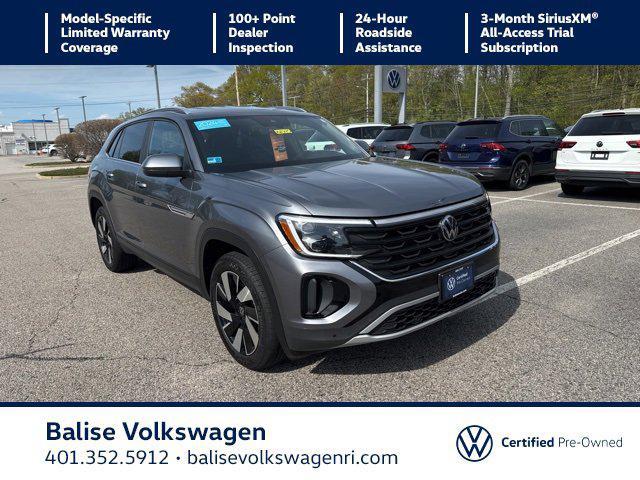 used 2024 Volkswagen Atlas Cross Sport car, priced at $36,500