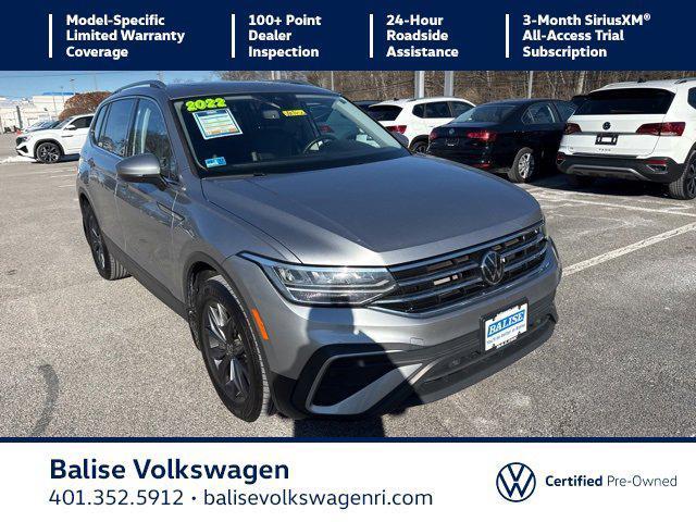 used 2022 Volkswagen Tiguan car, priced at $23,500