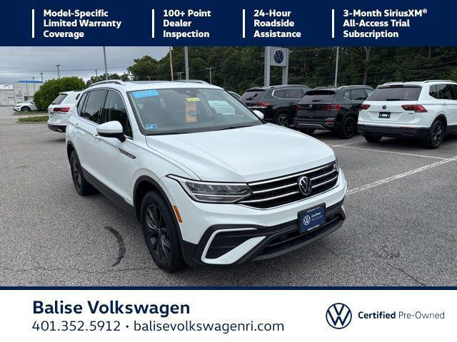used 2022 Volkswagen Tiguan car, priced at $23,500