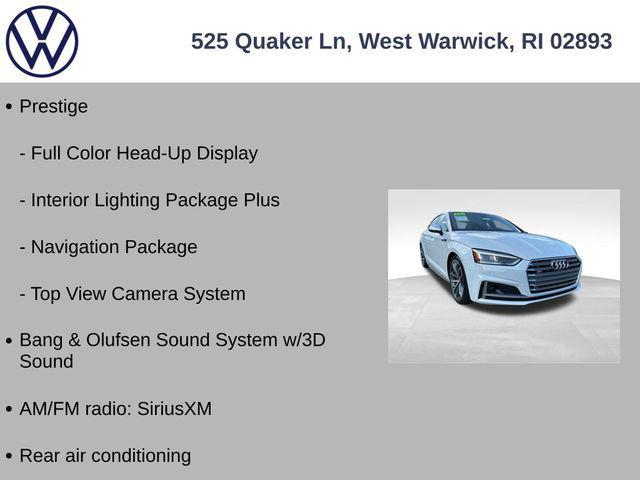 used 2018 Audi S5 car, priced at $24,500