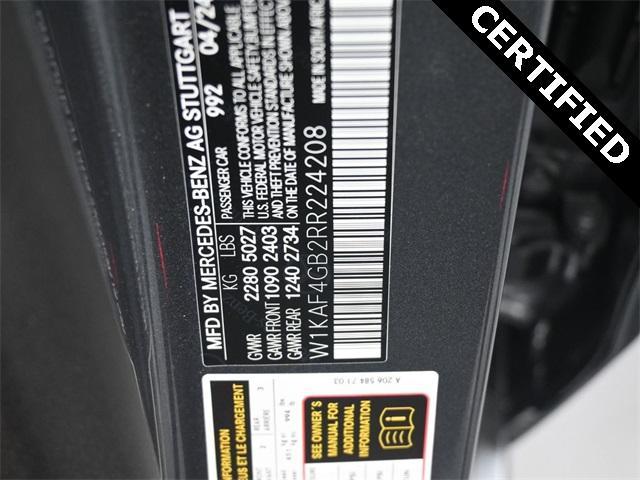 used 2024 Mercedes-Benz C-Class car, priced at $47,999