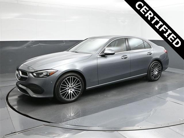 used 2024 Mercedes-Benz C-Class car, priced at $47,999