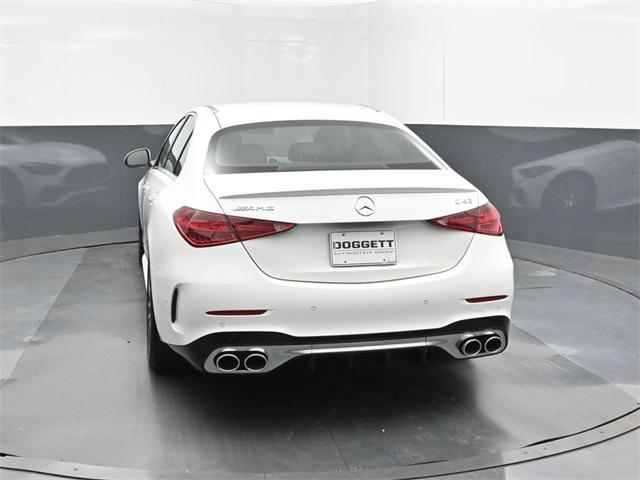 used 2025 Mercedes-Benz AMG C 43 car, priced at $58,535