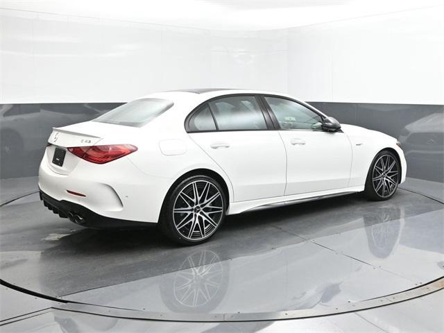 new 2025 Mercedes-Benz AMG C 43 car, priced at $70,460