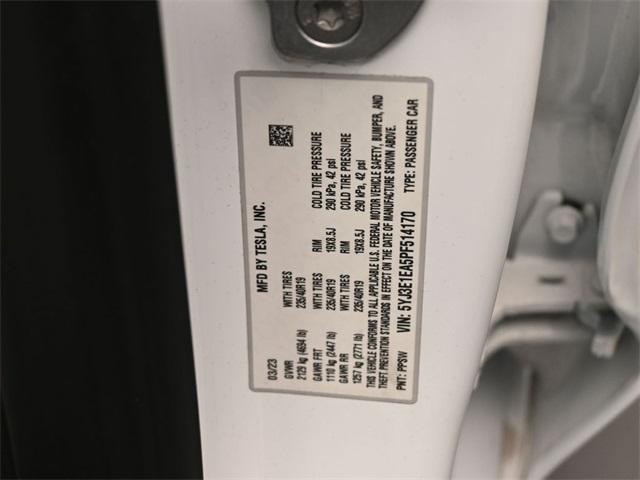 used 2023 Tesla Model 3 car, priced at $23,693