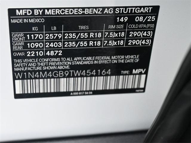 new 2026 Mercedes-Benz GLB 250 car, priced at $49,815