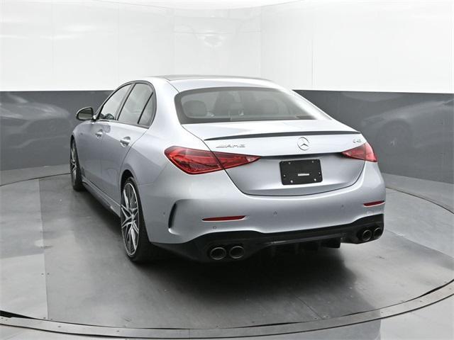 new 2025 Mercedes-Benz AMG C 43 car, priced at $67,635