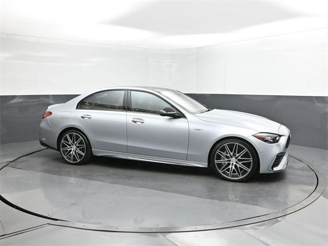 new 2025 Mercedes-Benz AMG C 43 car, priced at $67,635