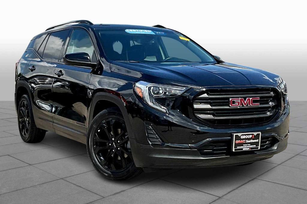 used 2021 GMC Terrain car, priced at $19,600