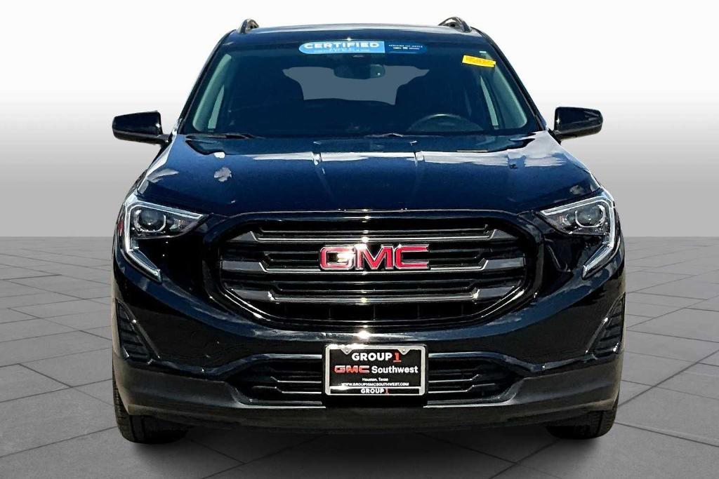 used 2021 GMC Terrain car, priced at $19,600