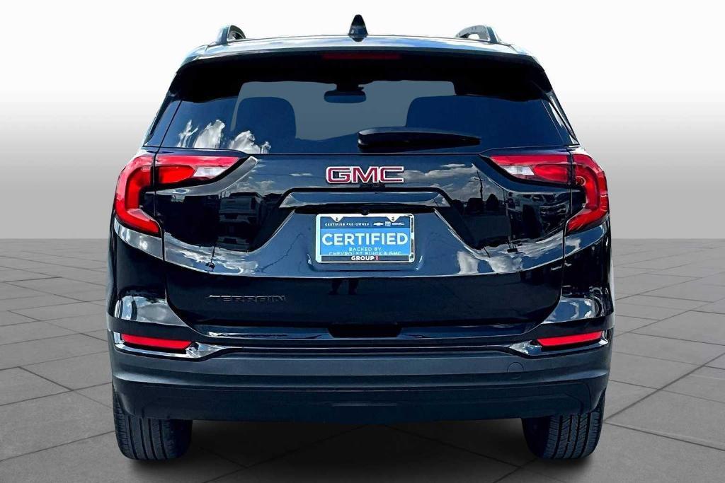 used 2021 GMC Terrain car, priced at $19,600