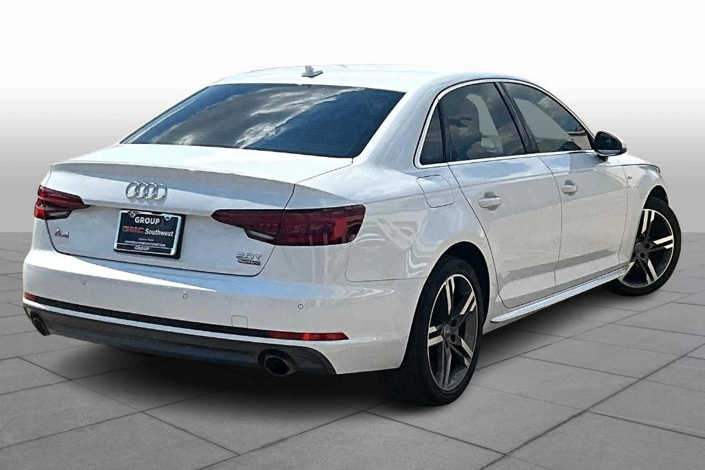 used 2018 Audi A4 car, priced at $19,000