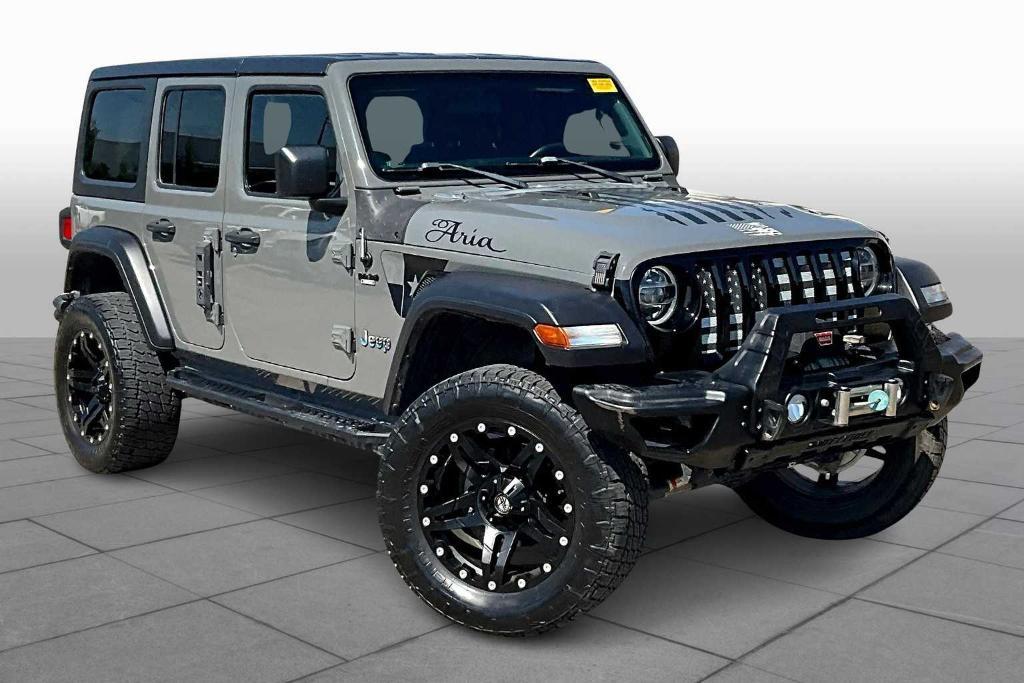 used 2021 Jeep Wrangler Unlimited car, priced at $29,000