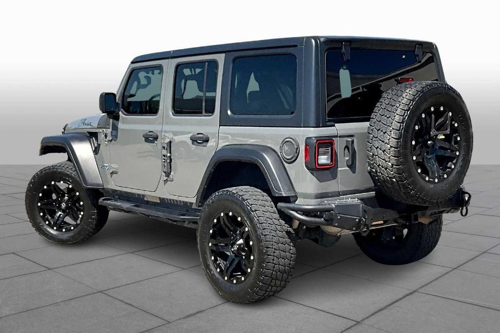 used 2021 Jeep Wrangler Unlimited car, priced at $29,000