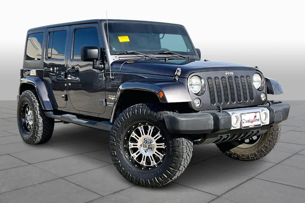 used 2014 Jeep Wrangler Unlimited car, priced at $15,695