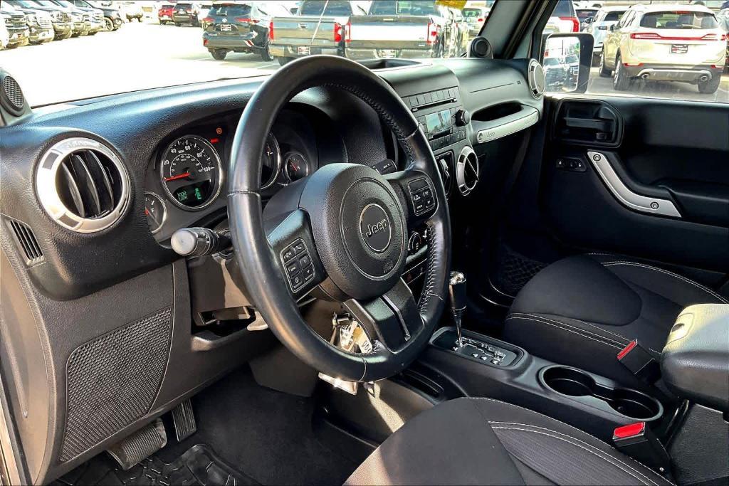 used 2014 Jeep Wrangler Unlimited car, priced at $15,695
