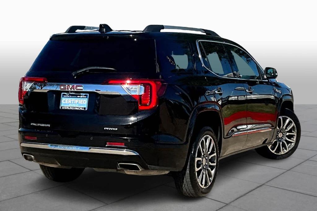 used 2021 GMC Acadia car, priced at $29,600