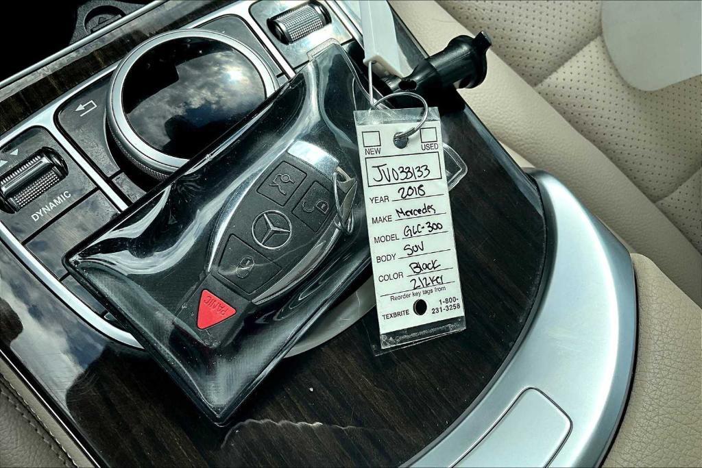 used 2018 Mercedes-Benz GLC 300 car, priced at $17,494