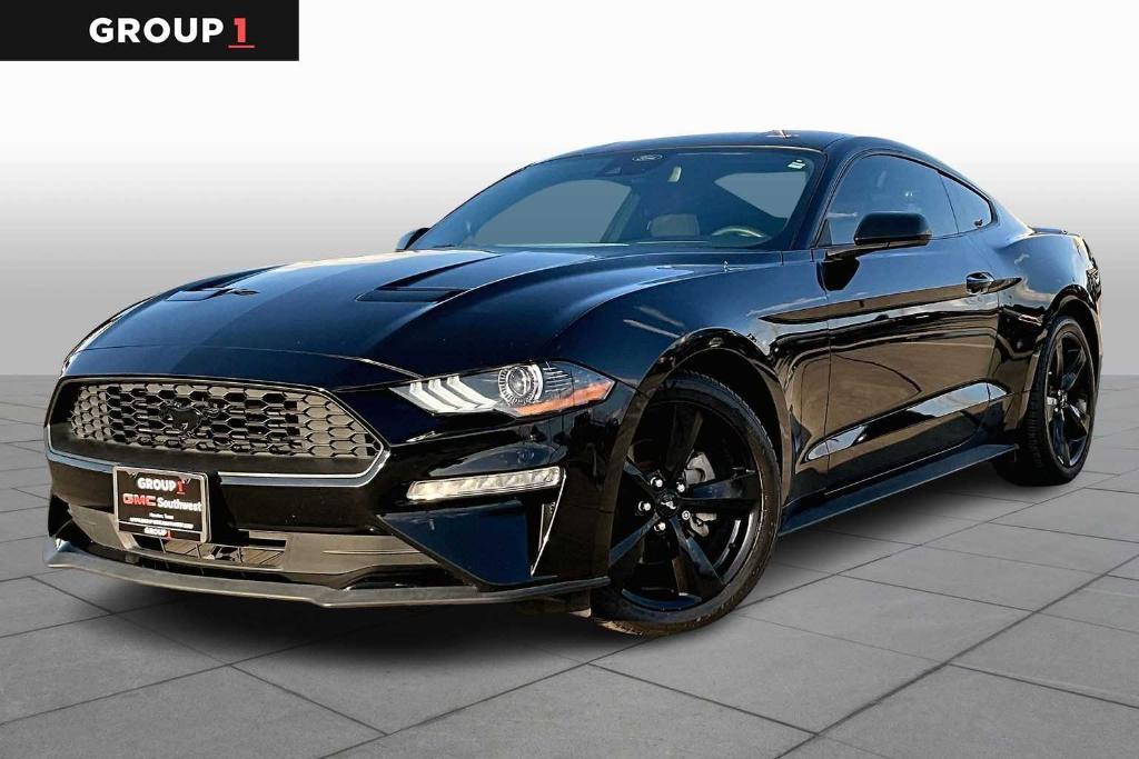 used 2021 Ford Mustang car, priced at $21,500