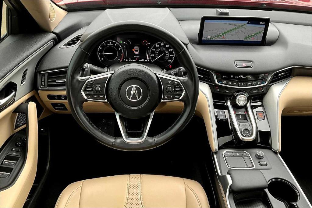 used 2021 Acura TLX car, priced at $27,900