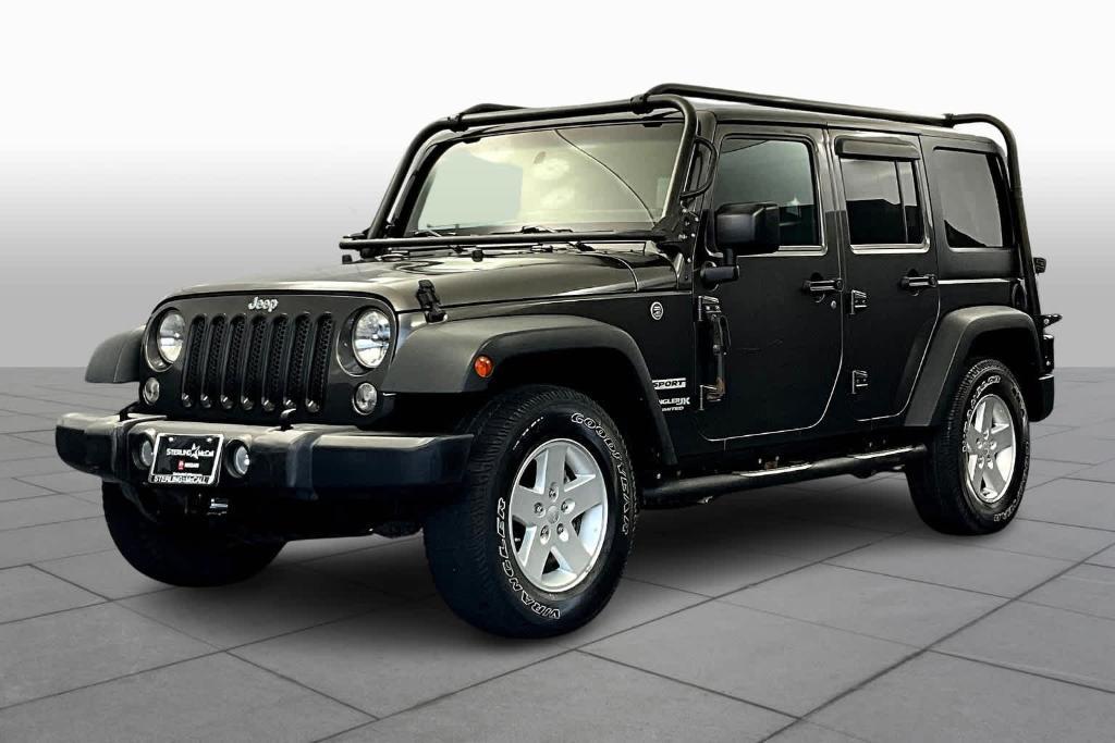 used 2018 Jeep Wrangler JK Unlimited car, priced at $25,200
