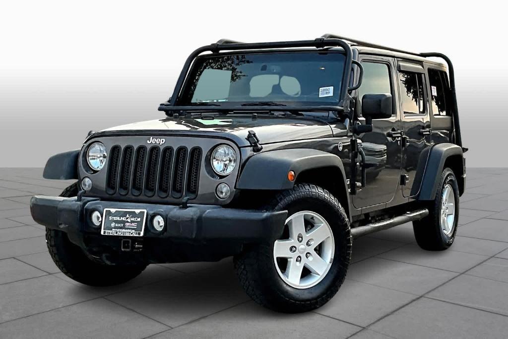 used 2018 Jeep Wrangler JK Unlimited car, priced at $24,600