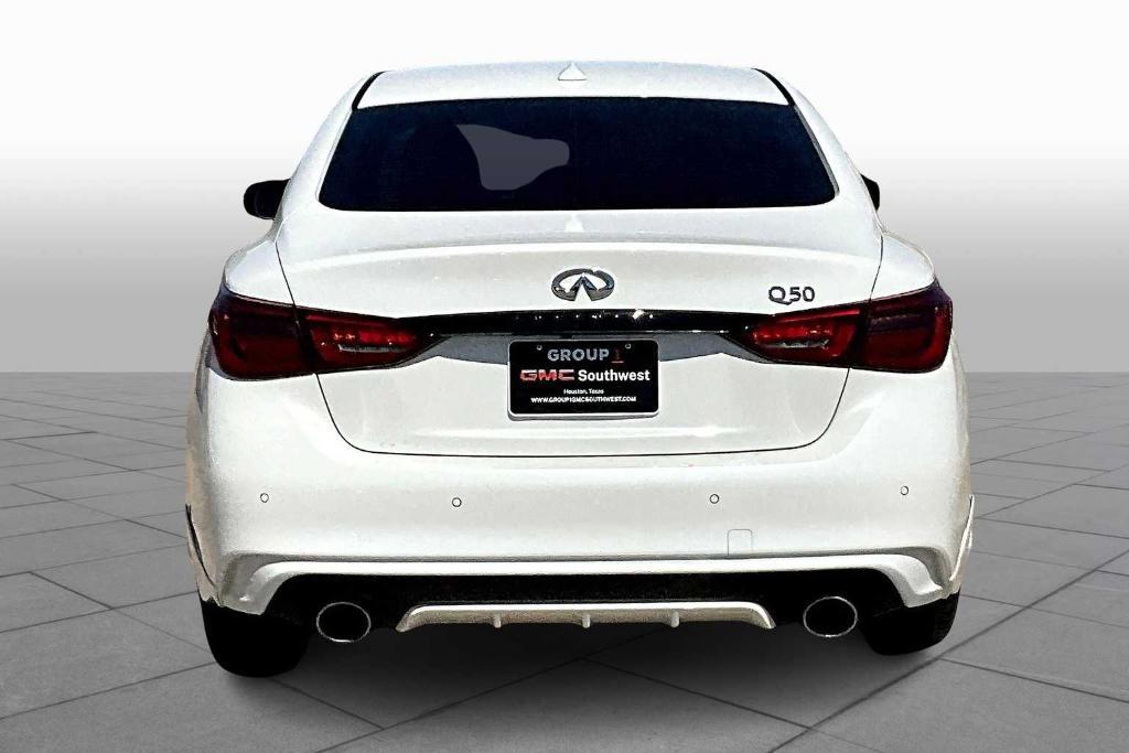 used 2024 INFINITI Q50 car, priced at $39,500